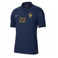 Koszulka piłkarska Francja Theo Hernandez #22 Strój Domowy MŚ 2022 tanio Krótki Rękaw